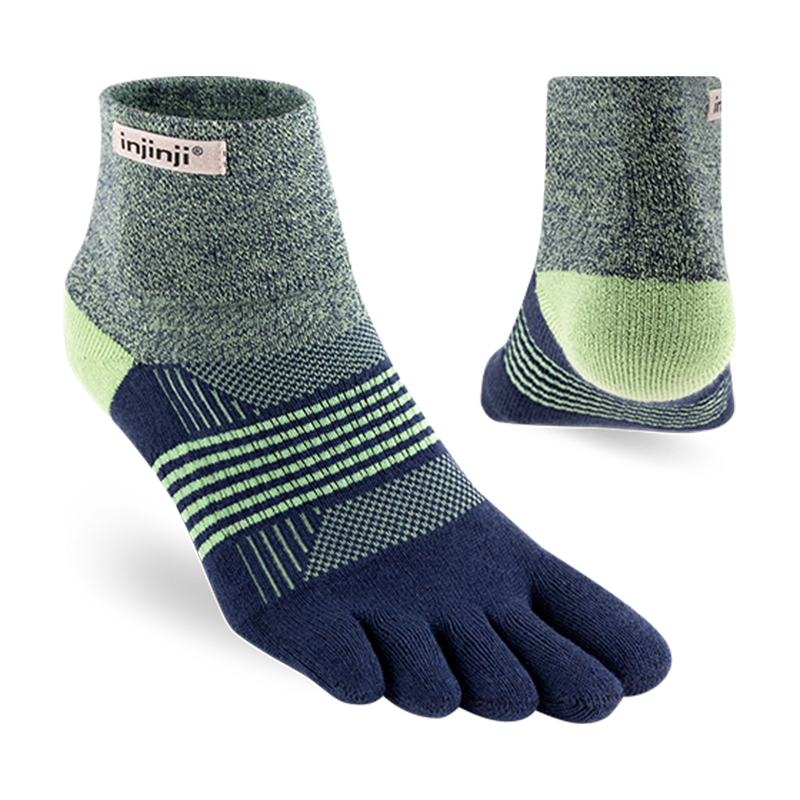 Injinji TRAIL Women's Specific Midweight Mini-Crew Toesocks