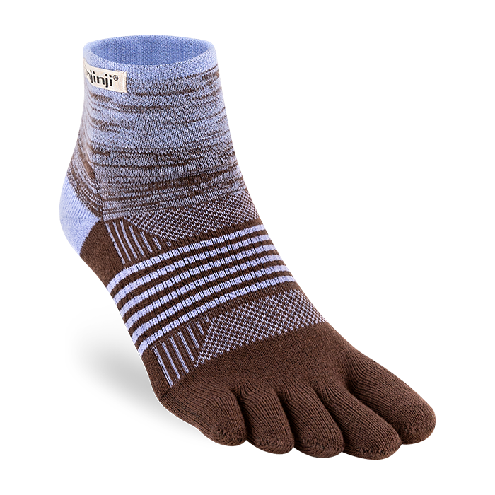 Injinji TRAIL Women's Specific Midweight Mini-Crew Running Socks