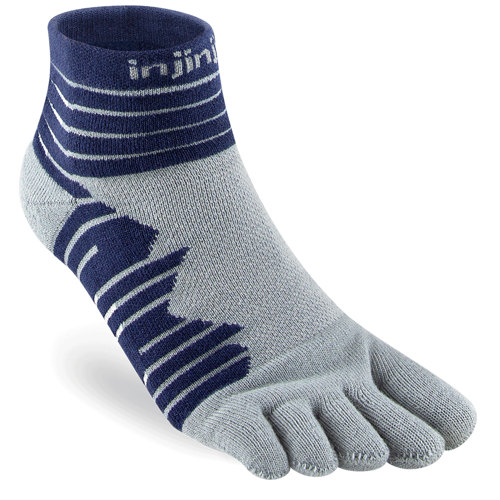 SALE - Injinji Ultra Run Mini-Crew Running Socks Running Socks