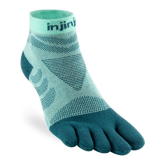 Injinji Womens Specific Ultra Run Mini Crew Running Socks