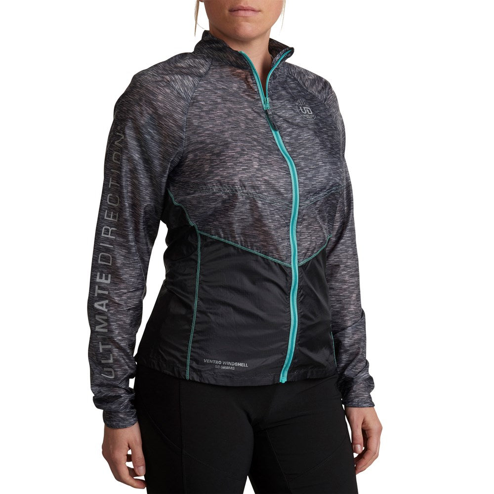 SALE - Ultimate Direction Womens Ventro Windshell Running Jacket