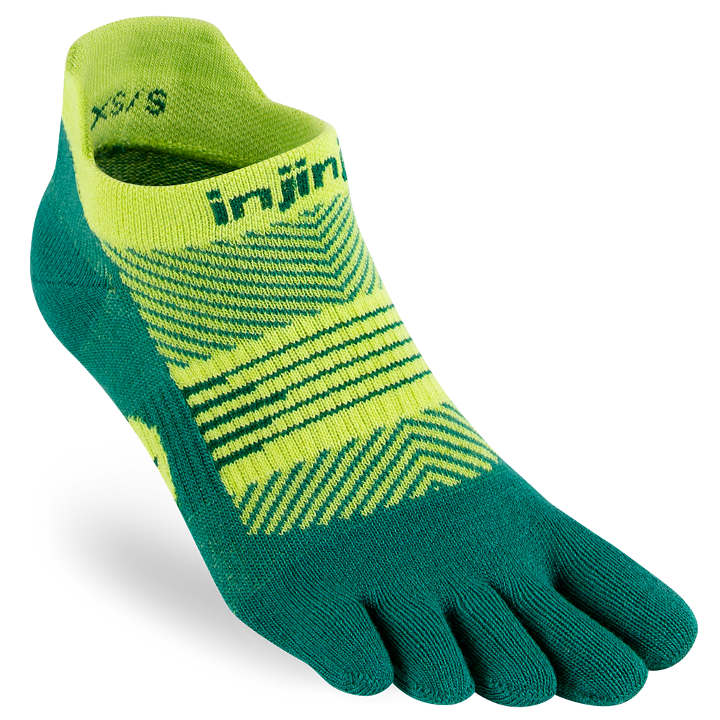 SALE: Injinji Womens RUN Lightweight No-Show Toesocks