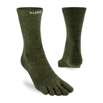 Injinji Liner Lightweight Crew Wool Socks