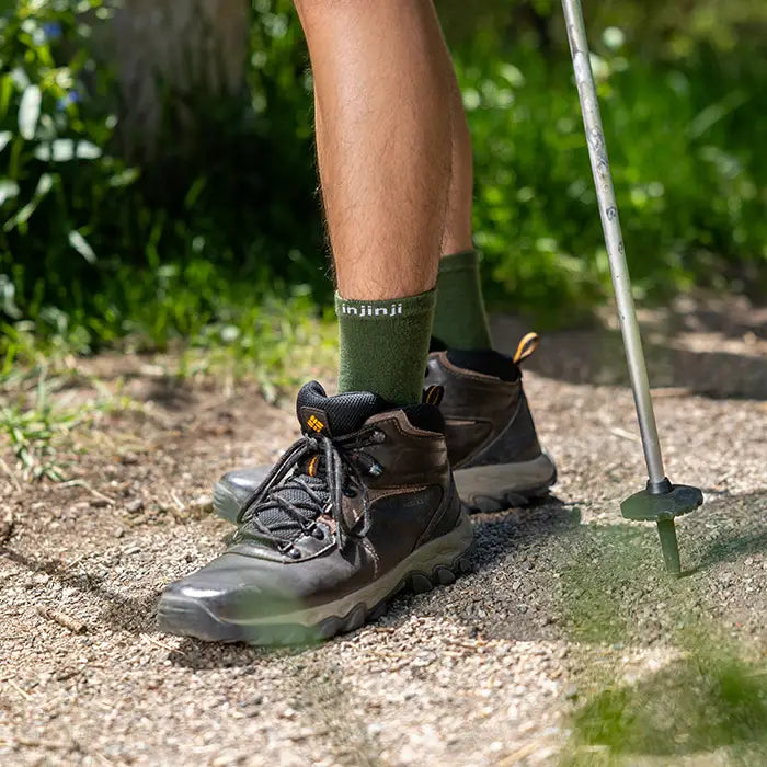 Injinji Liner Lightweight Crew Wool Socks