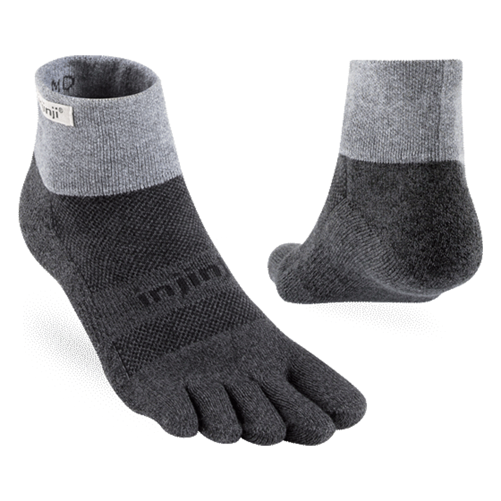 Injinji TRAIL Midweight Mini-Crew Running Socks