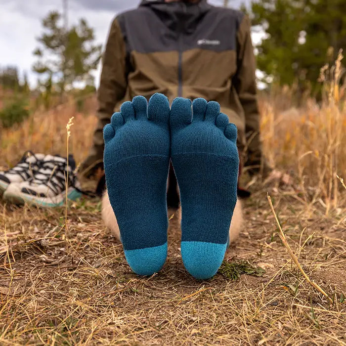 Injinji TRAIL Midweight Mini-Crew Running Socks