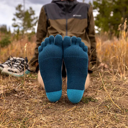 Injinji TRAIL Midweight Mini-Crew Running Socks