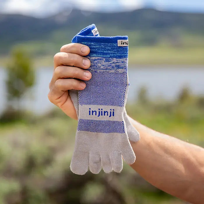 Injinji TRAIL Midweight Mini-Crew Running Socks