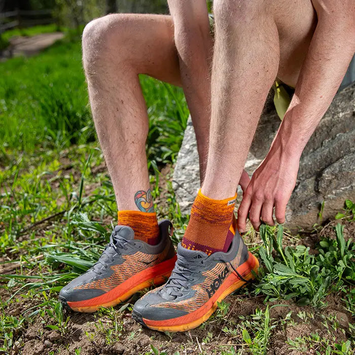 Injinji TRAIL Midweight Mini-Crew Running Socks