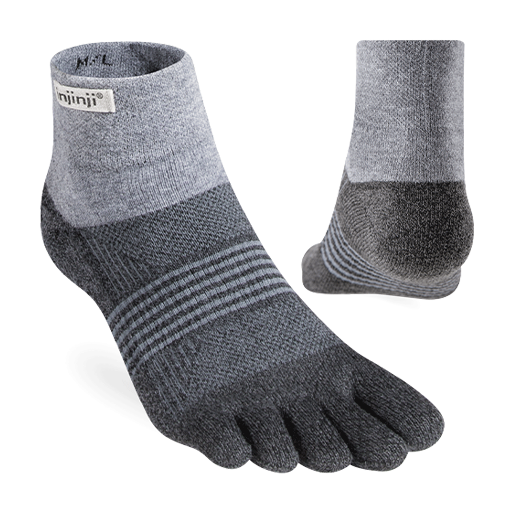 Injinji TRAIL Women's Specific Midweight Mini-Crew Toesocks
