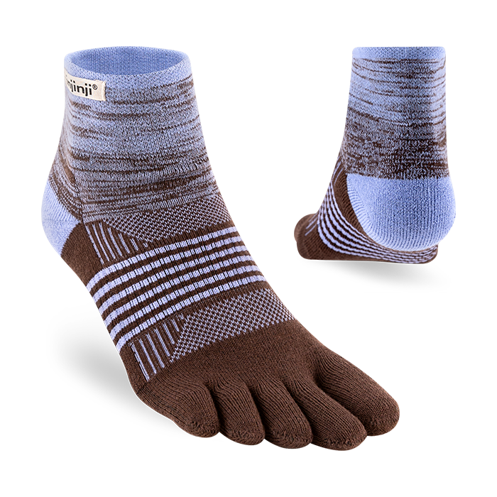Injinji TRAIL Women's Specific Midweight Mini-Crew Toesocks