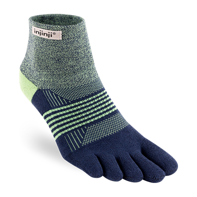 Injinji TRAIL Women's Specific Midweight Mini-Crew Toesocks