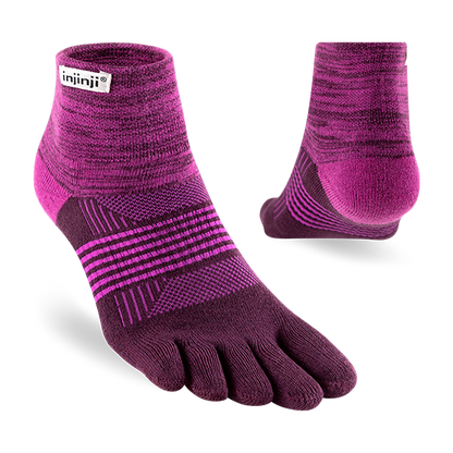 Injinji TRAIL Women's Specific Midweight Mini-Crew Toesocks