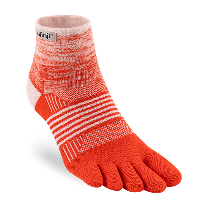 Injinji TRAIL Women's Specific Midweight Mini-Crew Running Socks