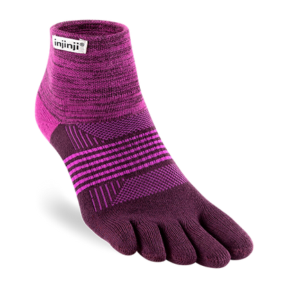 Injinji TRAIL Women's Specific Midweight Mini-Crew Toesocks