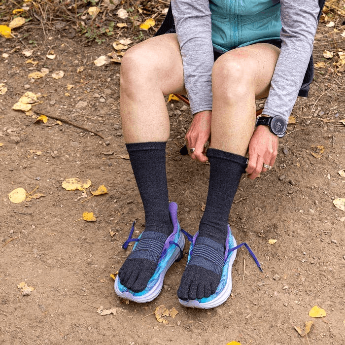 Injinji TRAIL Women's Specific Midweight Crew Running Socks