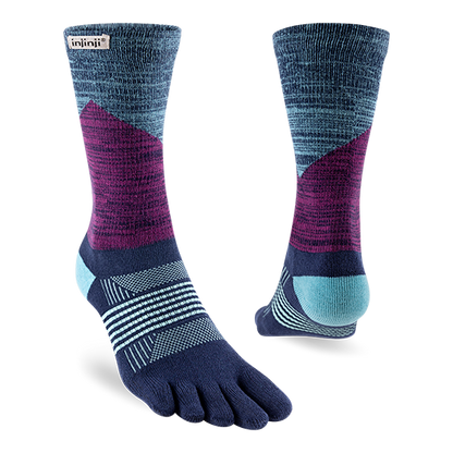 Injinji TRAIL Women's Specific Midweight Crew Running Socks