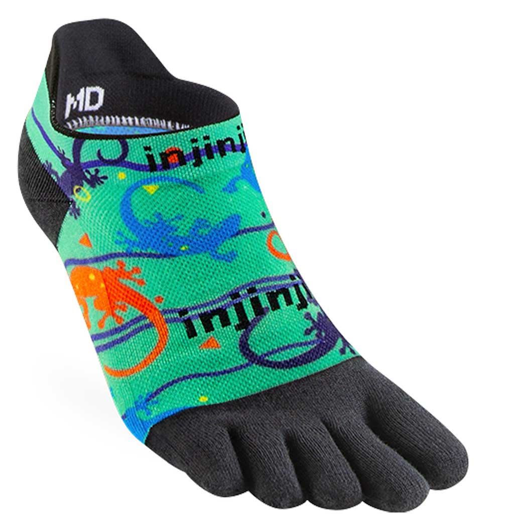SALE: Injinji RUN Lightweight No-Show Running Socks