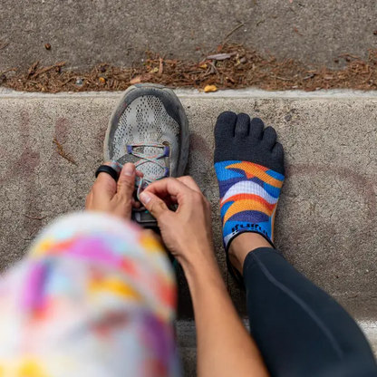 Injinji Spectrum Women's Run Lightweight No-Show