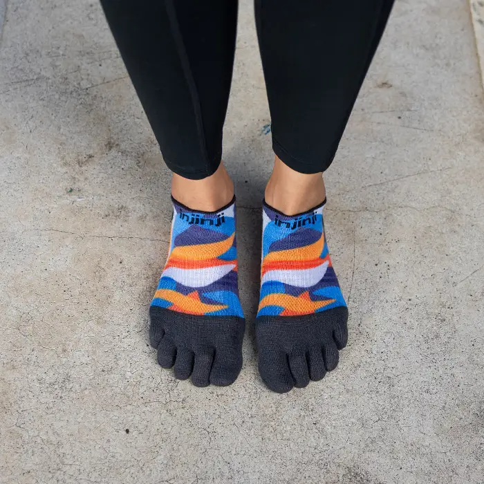 Injinji Spectrum Women's Run Lightweight No-Show