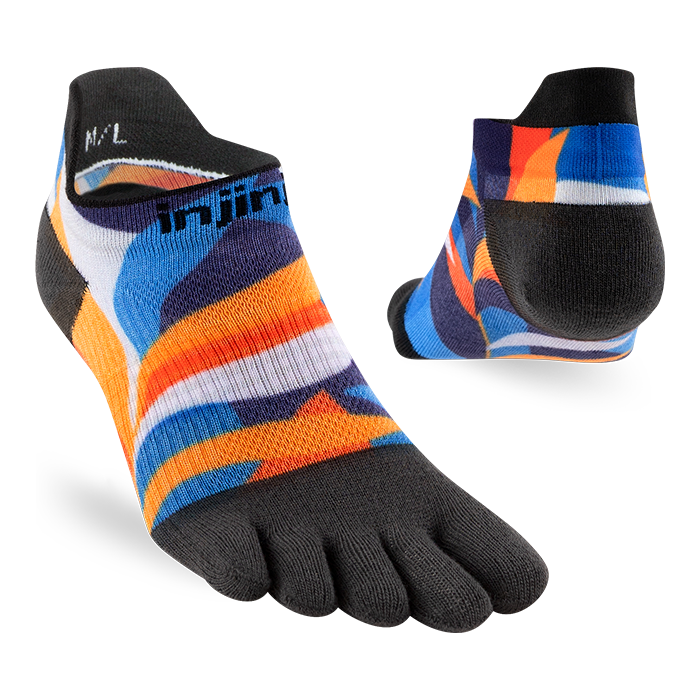 Injinji Spectrum Women's Run Lightweight No-Show