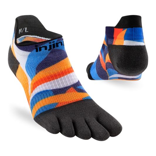 Injinji Spectrum Women's Run Lightweight No-Show