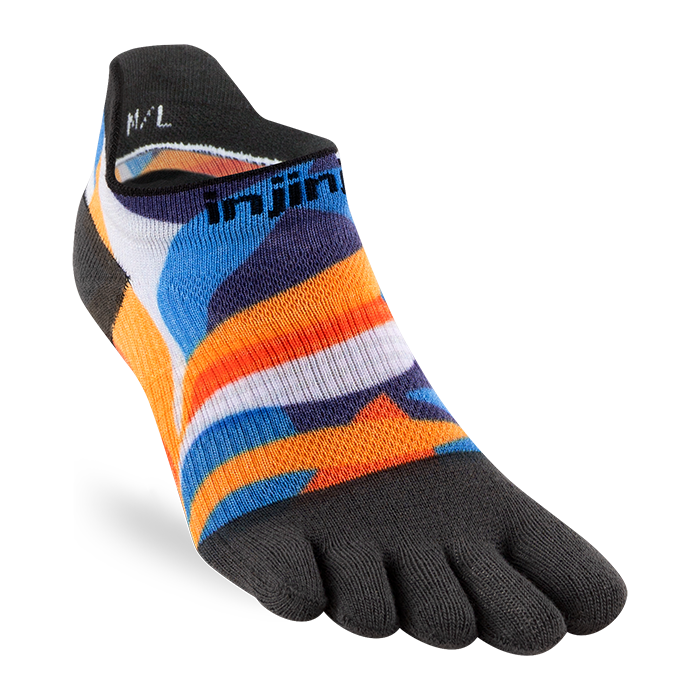 Injinji Spectrum Women's Run Lightweight No-Show