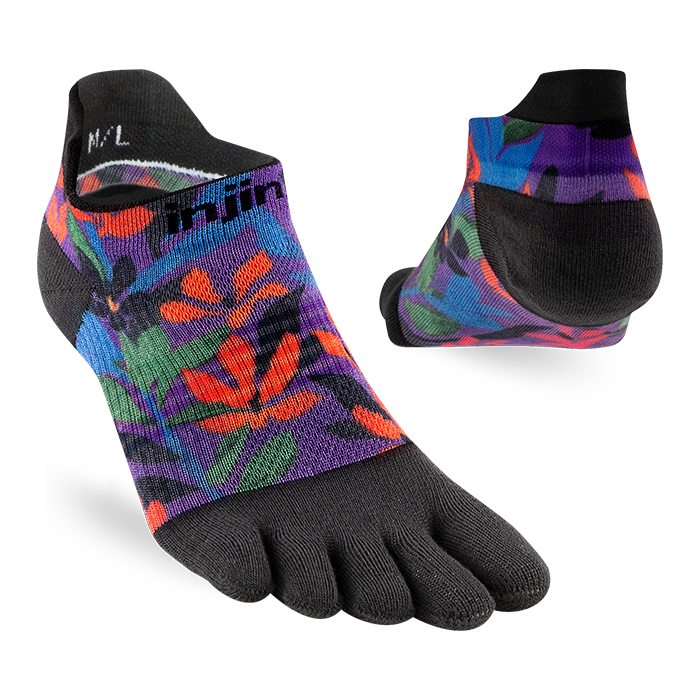 Injinji Spectrum Women's Run Lightweight No-Show