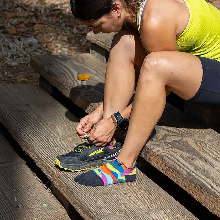 Injinji Spectrum Women's Run Lightweight No-Show