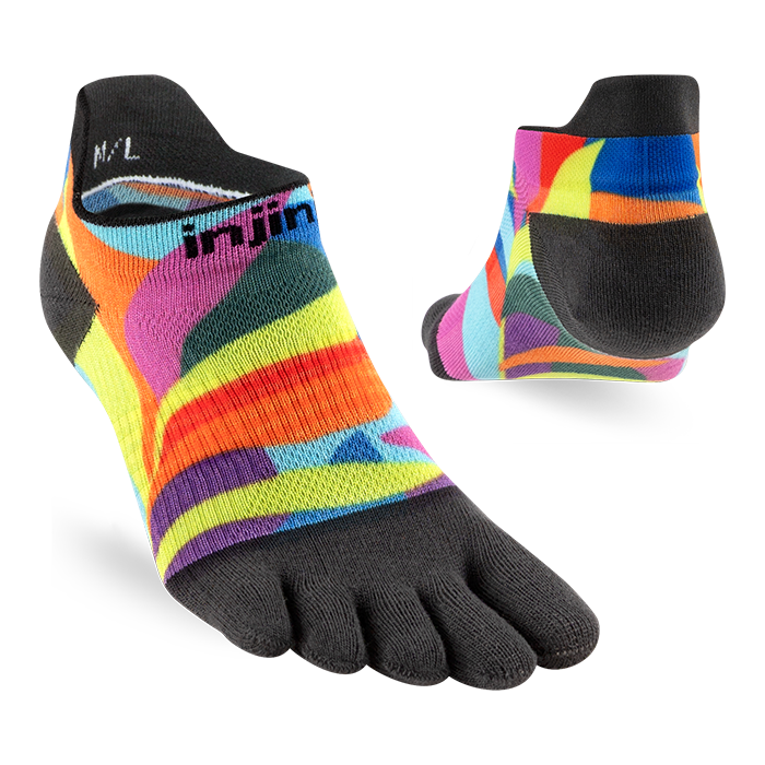 Injinji Spectrum Women's Run Lightweight No-Show