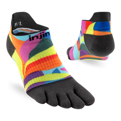 Injinji Spectrum Women's Run Lightweight No-Show