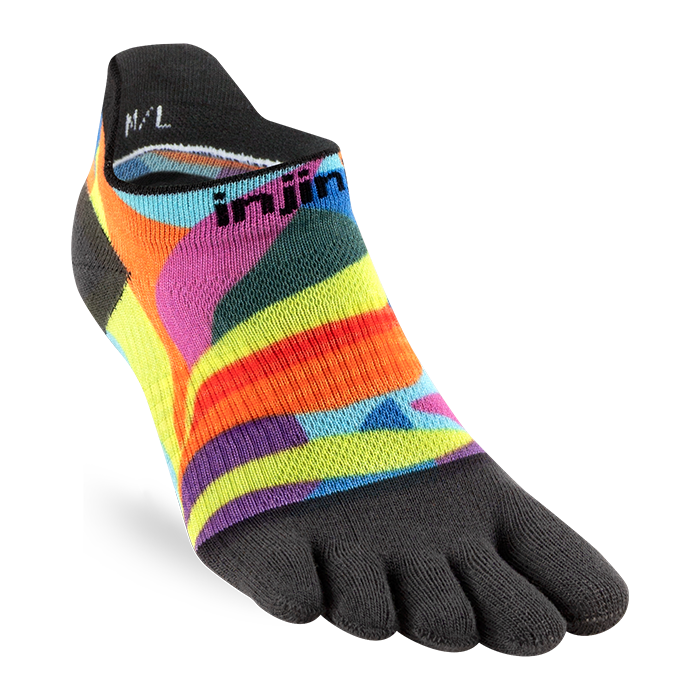 Injinji Spectrum Women's Run Lightweight No-Show