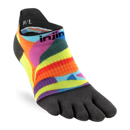 Injinji Spectrum Women's Run Lightweight No-Show