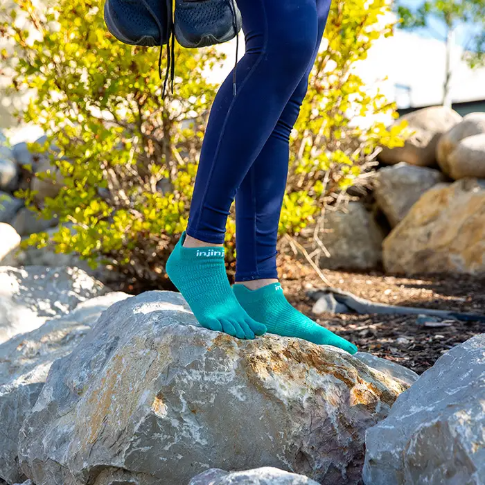 Injinji Womens RUN Lightweight No-Show