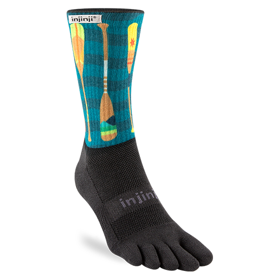 Injinji Trail Midweight Crew ARTIST DESIGN RIDGELINE L Injinji Trail Midweight Crew ARTIST DESIGN RIDGELINE L