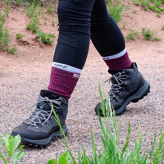 Injinji OUTDOOR HIKER + LINER Women's Crew Running Socks