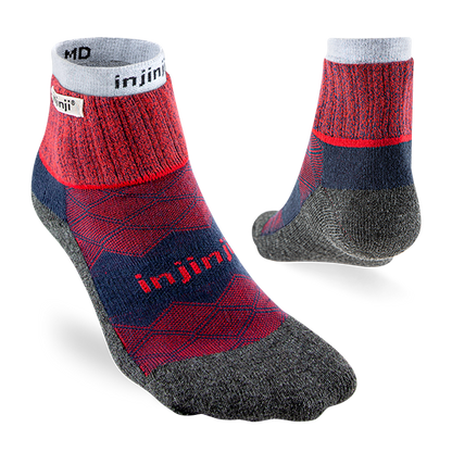Injinji RUNNER + LINER Mens Mini-Crew Running Socks