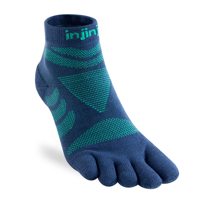 Injinji Womens Specific Ultra Run Mini Crew Running Socks