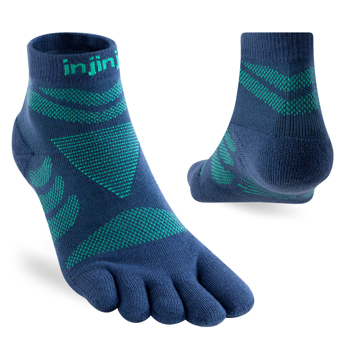 Injinji Womens Specific Ultra Run Mini Crew Running Socks