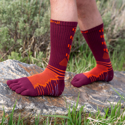 Injinji Ultra Run Crew Running Socks