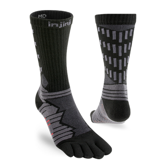 Injinji Ultra Run Crew Running Socks