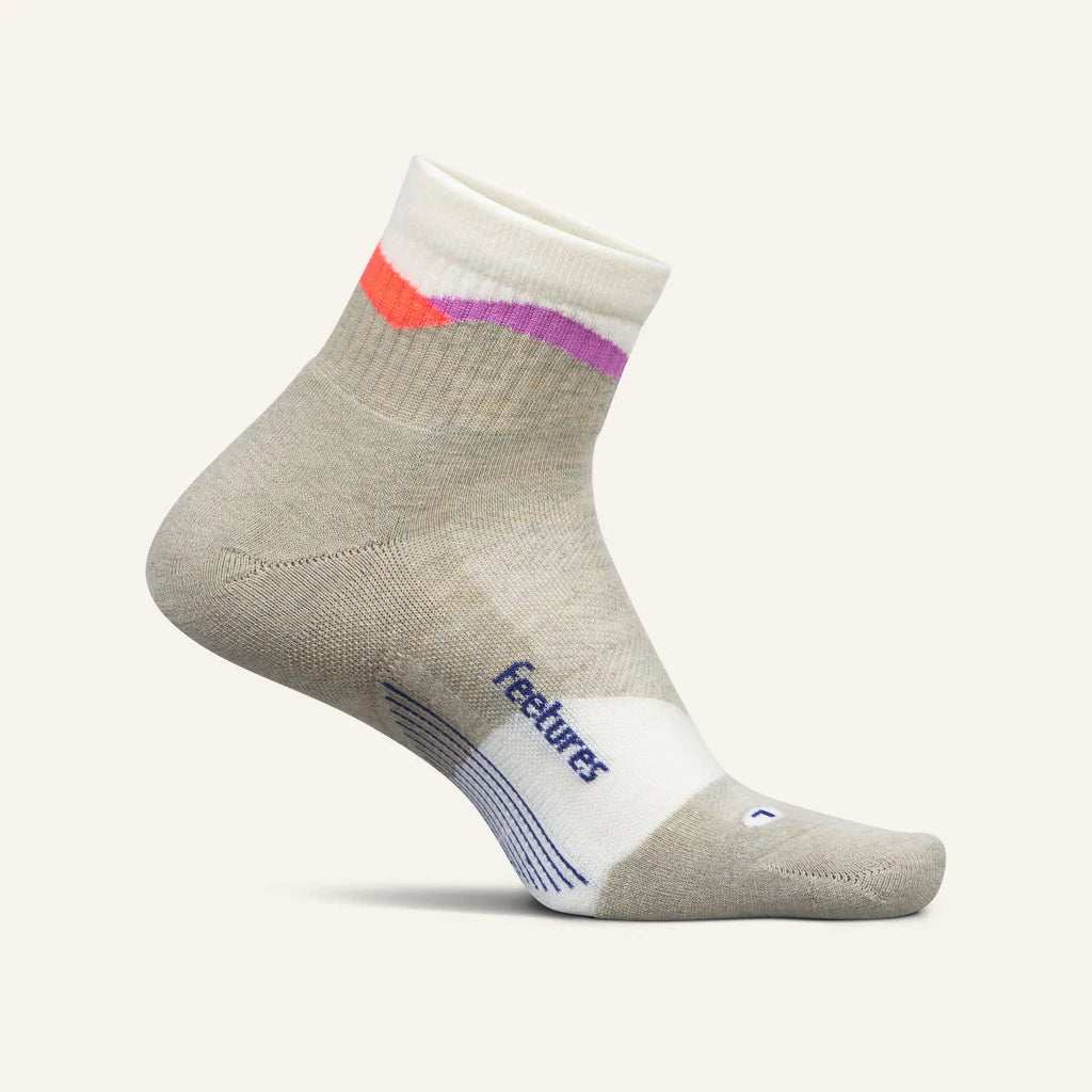 Feetures Trail Max Cushion Quarter - Ignite