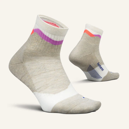 Feetures Trail Max Cushion Quarter - Ignite