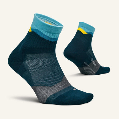 Feetures Trail Max Cushion Quarter - Ignite