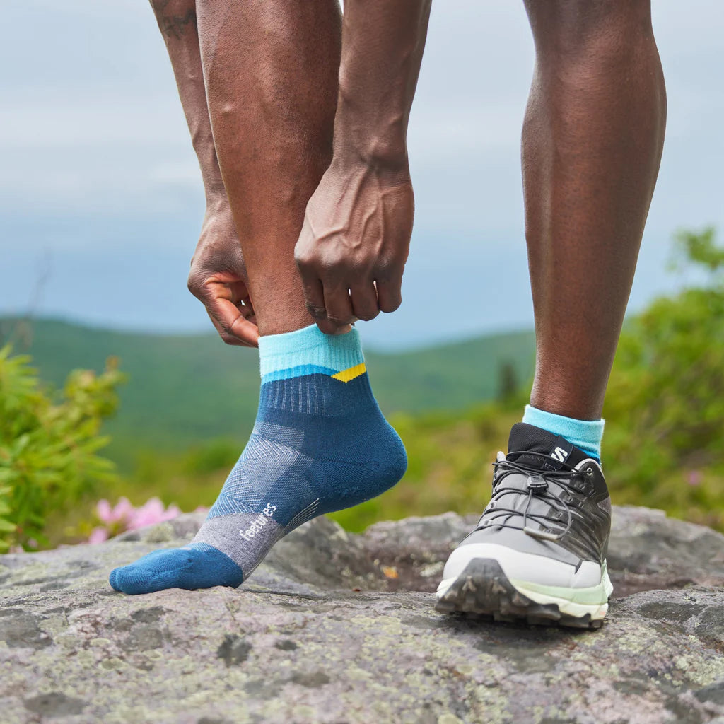 Feetures Trail Max Cushion Quarter - Ignite