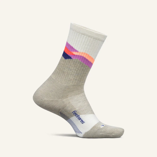 Feetures Trail Max Cushion Mini-Crew - Ignite