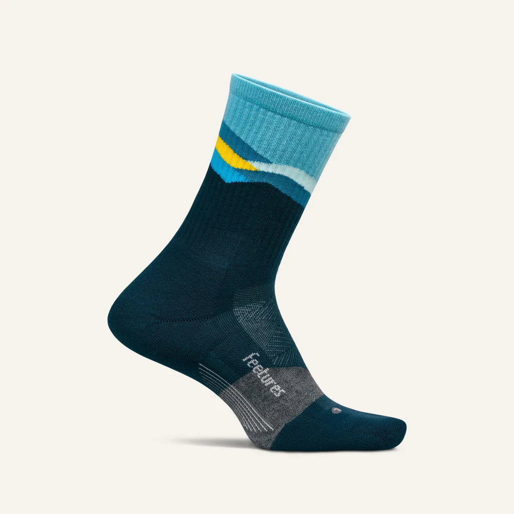 Feetures Trail Max Cushion Mini-Crew - Ignite