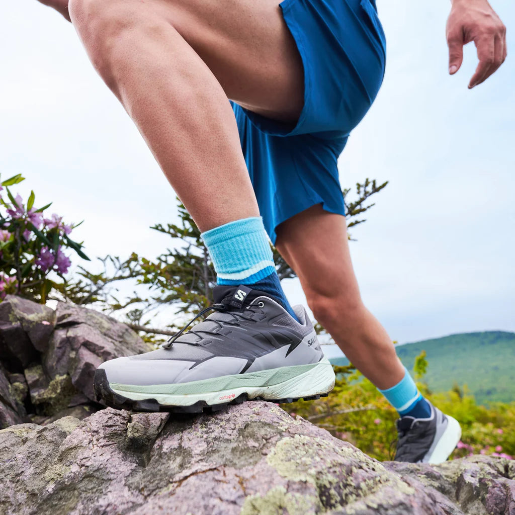 Feetures Trail Max Cushion Mini-Crew - Ignite