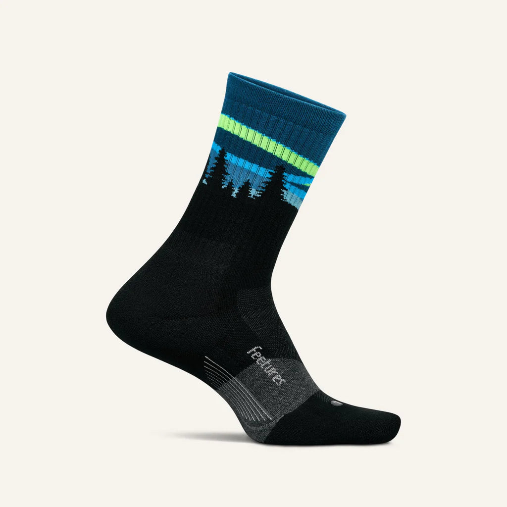 Feetures Trail Max Cushion Mini-Crew - Ignite