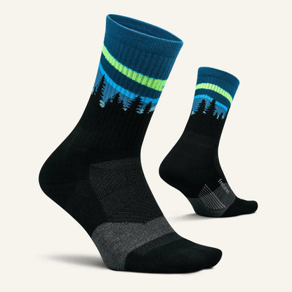 Feetures Trail Max Cushion Mini-Crew - Ignite